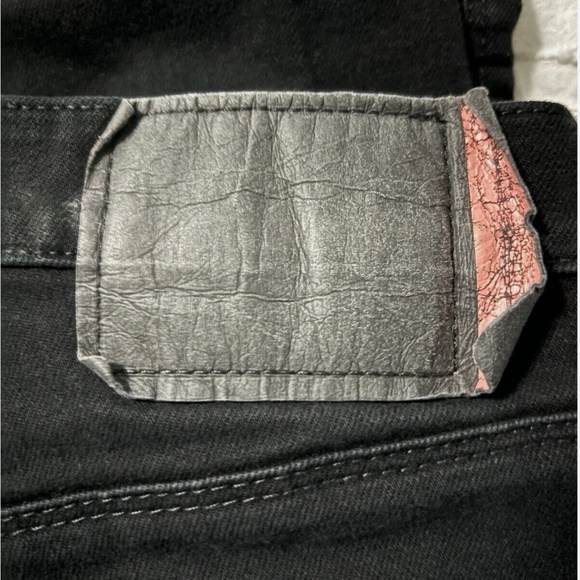 Acne Studios Straight Bla Konst Floragatan Black Jeans 31 X 30 - Picture 2 of 8